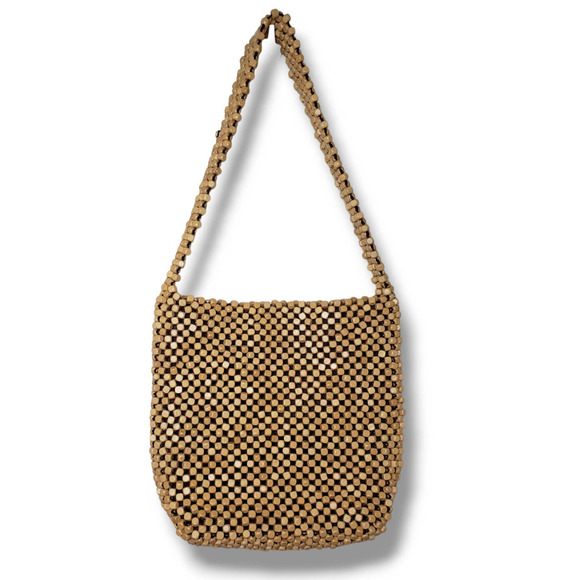 The Sak Handbags - The Sak Wooden Beaded Bag by Elliott Lucca
